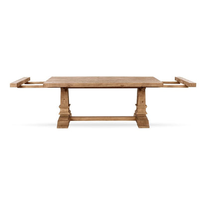 Classic Home  - Allegra Extendable Reclaimed Pine Wood  Dining Table Top in Natural - 51031708 veiw 4