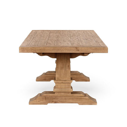 Classic Home  - Allegra Extendable Reclaimed Pine Wood  Dining Table Top in Natural - 51031708 veiw 9