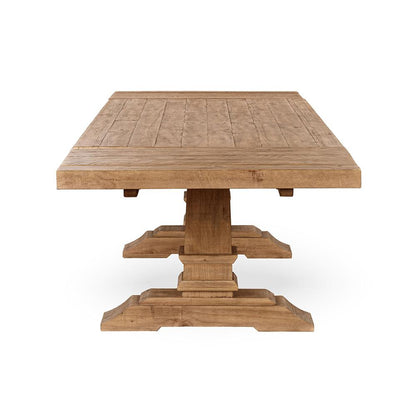 Classic Home  - Allegra Extendable Reclaimed Pine Wood  Dining Table Top in Natural - 51031708 veiw 10