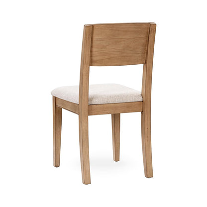 Classic Home  - Allegra Set of 2 Reclaimed Pine Wood Dining Chairs - Natural - 53006340 veiw 4