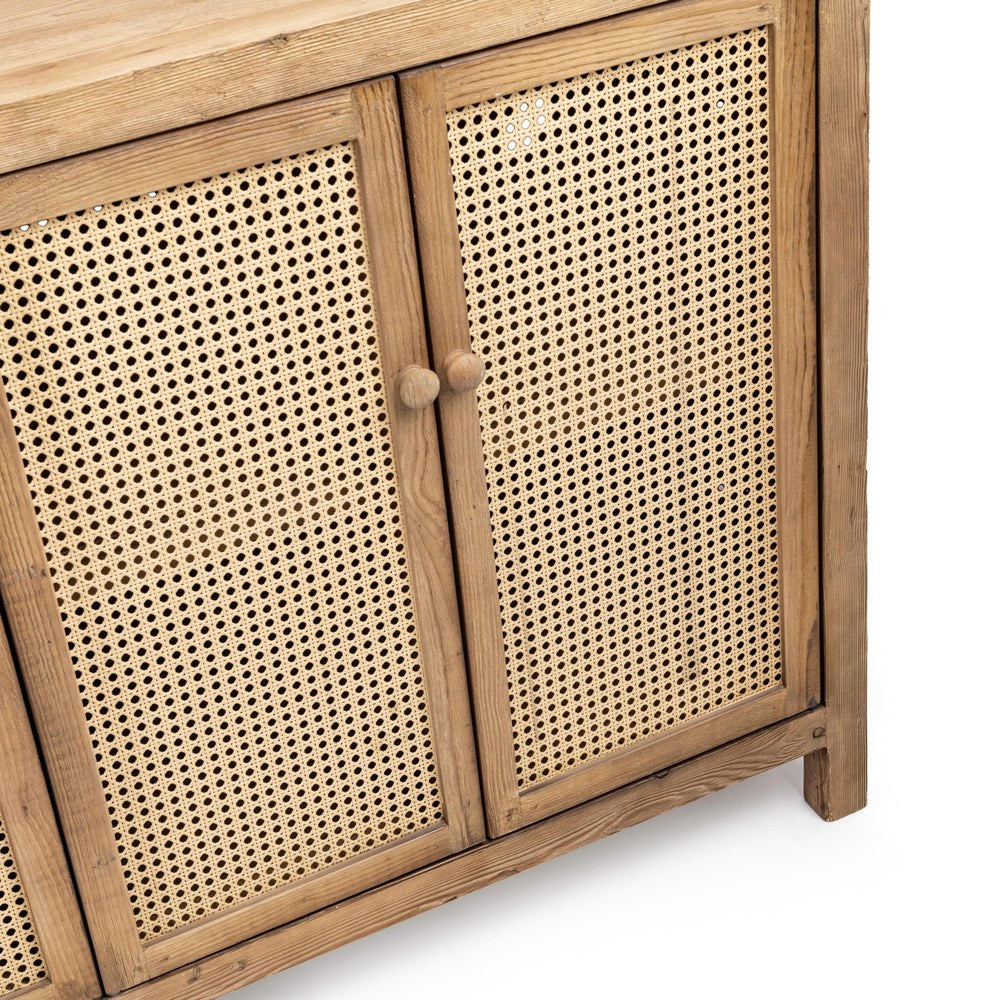 Classic Home - Alvin Reclaimed Pine Sideboard - Sandy Cove Brown - 52004764 view 5