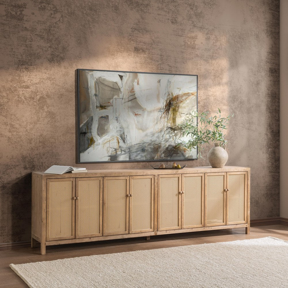 Classic Home - Alvin Reclaimed Pine Sideboard - Sandy Cove Brown - 52004764 view 7