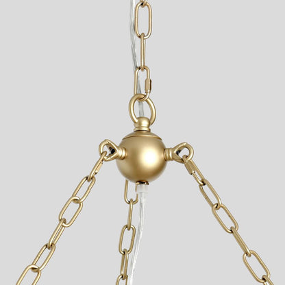 Classic Home - Amanda White Beaded Chandelier  - 56004231 veiw 5