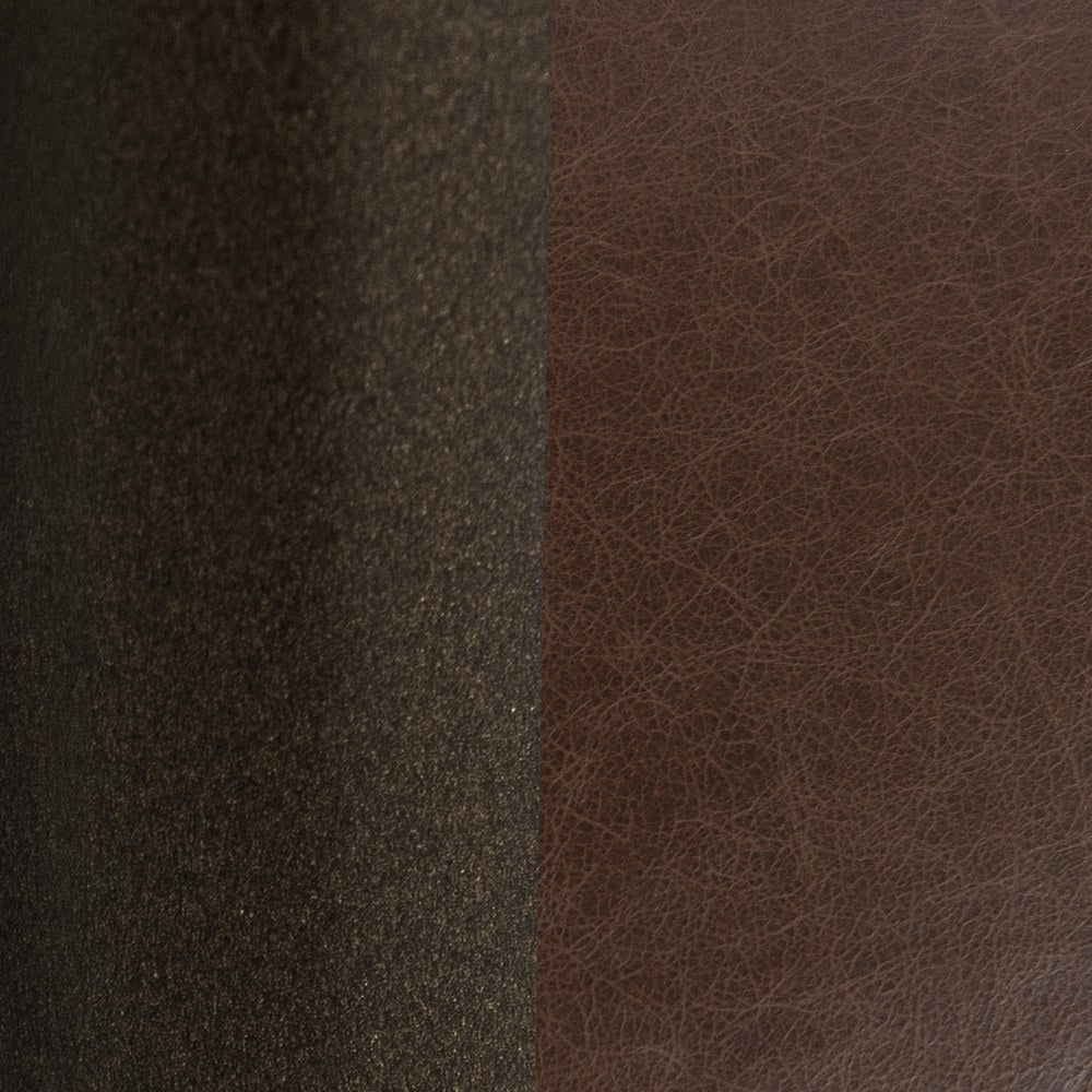 Classic Home - Ameica Top Grain Leather Accent Stool - Cocoa Brown - 53002145 view 9