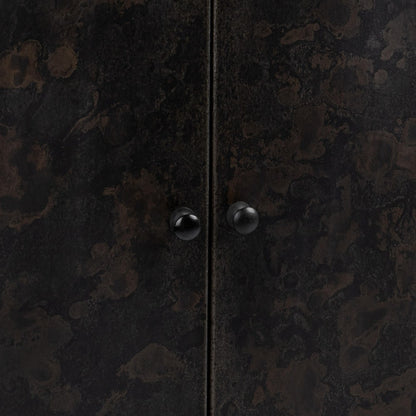 Classic Home - Amilio Tall Metal Cabinet - Rust Noir - 52007480 view 6