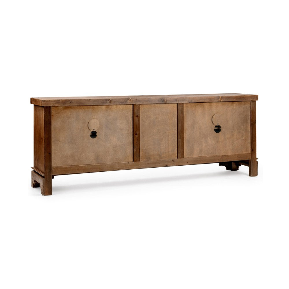 Classic Home - Amita Reclaimed Pine Sideboard Buffet - Brown - 52004756 view 4