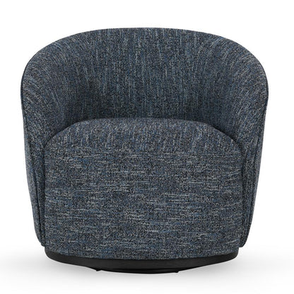Classic Home - Andrea Swivel Accent Chair Blue - 53004811 veiw 2