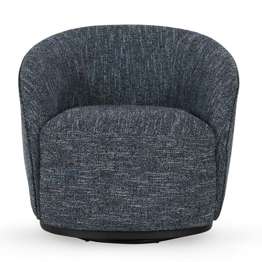 Classic Home - Andrea Swivel Accent Chair Blue - 53004811 veiw 2