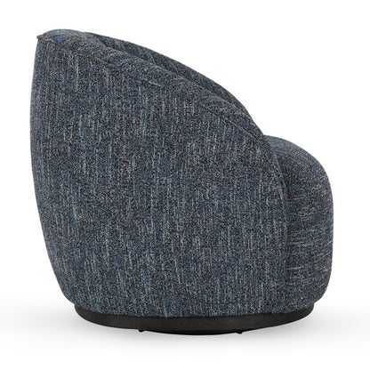 Classic Home - Andrea Swivel Accent Chair Blue - 53004811 veiw 3