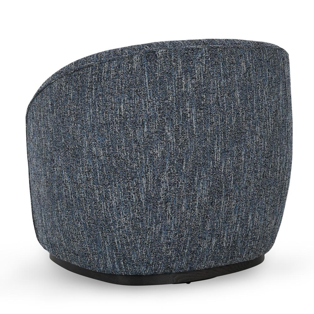Classic Home - Andrea Swivel Accent Chair Blue - 53004811 veiw 4