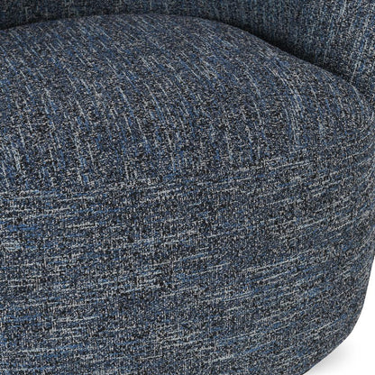 Classic Home - Andrea Swivel Accent Chair Blue - 53004811 veiw 5