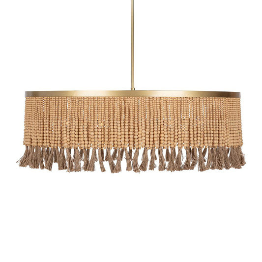 Classic Home  - Andren Chandelier - Natural/ Gold - 56004291 veiw 1