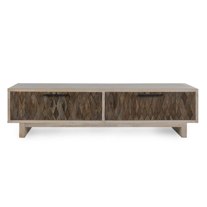 Classic Home - Anton 4-Drawer Reclaimed Wood Coffee Table In Beige - 51005308 veiw 2