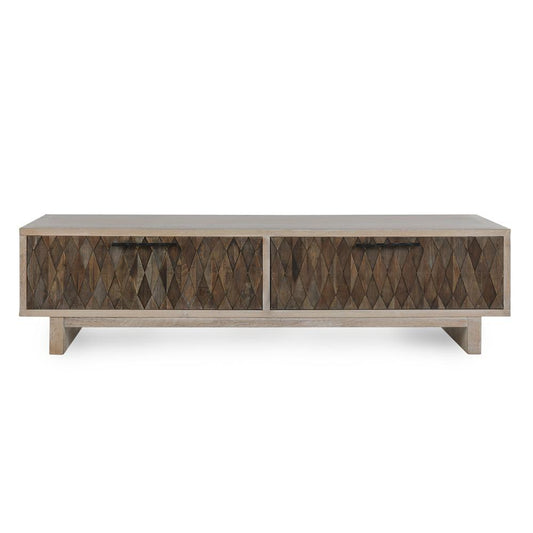 Classic Home - Anton 4-Drawer Reclaimed Wood Coffee Table In Beige - 51005308 veiw 2