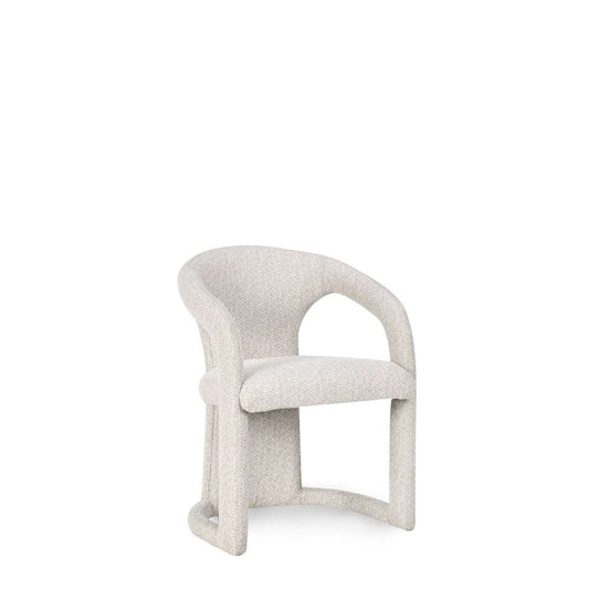 Classic Home - Archie Upholstered Dining Chair Birch Cream - 53051595 veiw 1