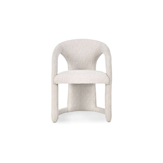 Classic Home - Archie Upholstered Dining Chair Birch Cream - 53051595 veiw 2