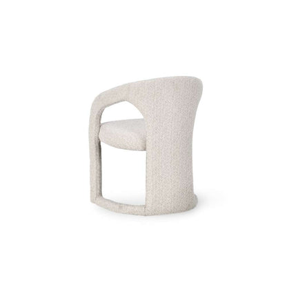 Classic Home - Archie Upholstered Dining Chair Birch Cream - 53051595 veiw 4