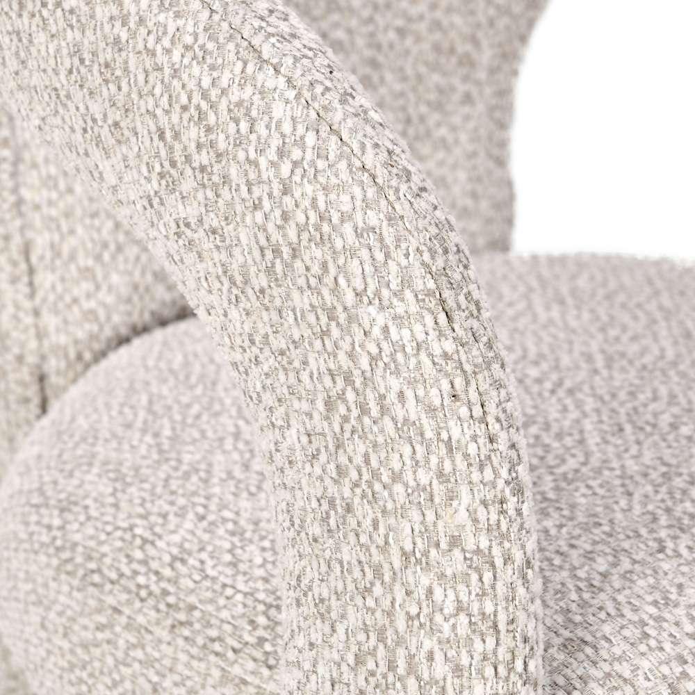 Classic Home - Archie Upholstered Dining Chair Birch Cream - 53051595 veiw 5