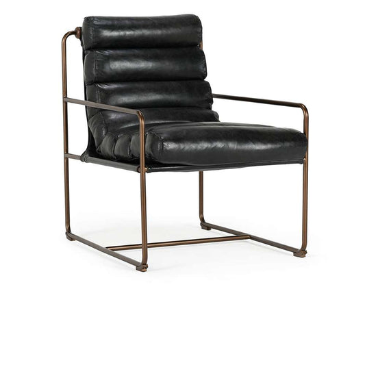 Classic Home - Argo Accent Chair Black - 53005408 veiw 1