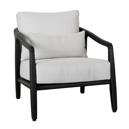Classic Home - Aria Outdoor Accent Chair Black - 53051457 veiw 1