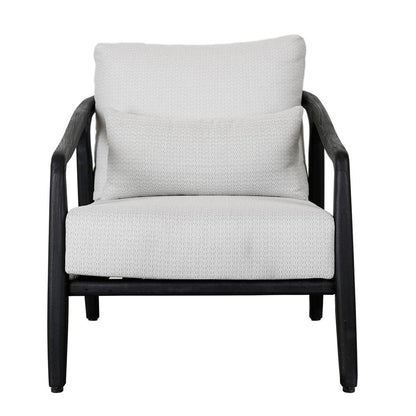 Classic Home - Aria Outdoor Accent Chair Black - 53051457 veiw 2