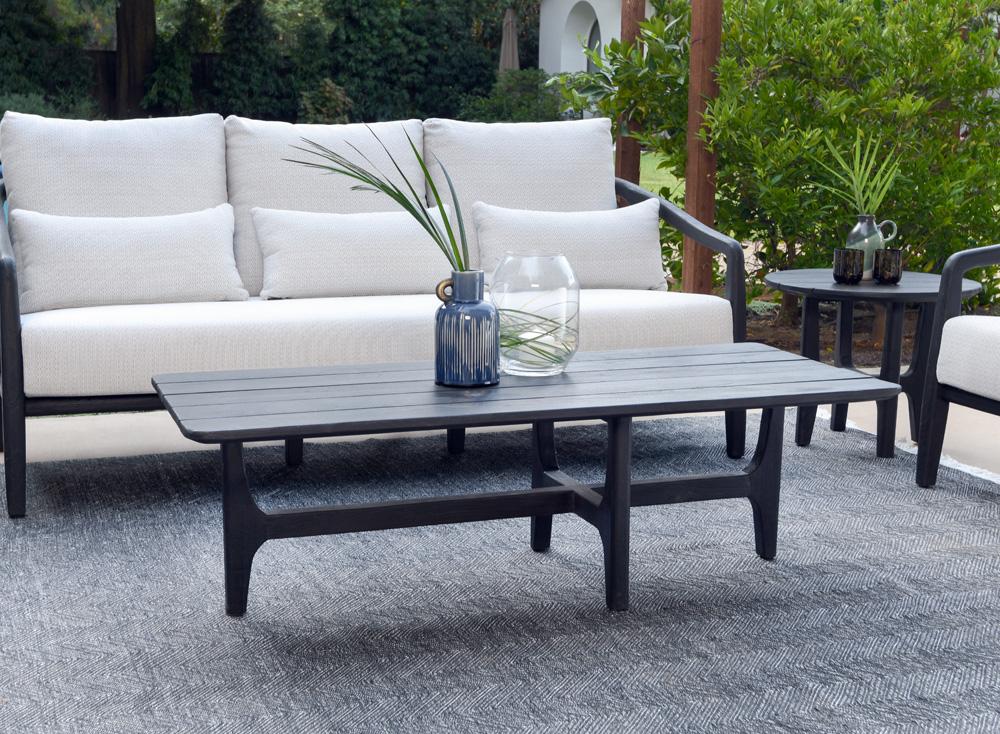 Classic Home - Aria Outdoor Sofa Black  - 53051455 veiw 3