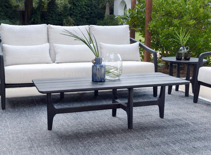 Classic Home - Aria Outdoor Sofa Black  - 53051455 veiw 3