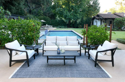 Classic Home - Aria Outdoor Sofa Black  - 53051455 veiw 4