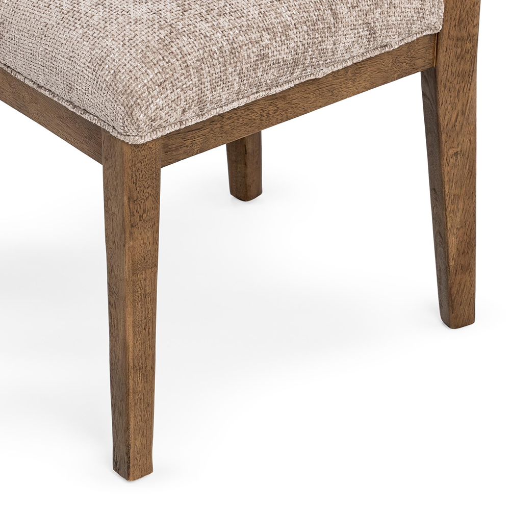 Classic Home - Arima Upholstered Dining Chairs (Set of 2) - Mushroom Taupe - 53006713 view 5