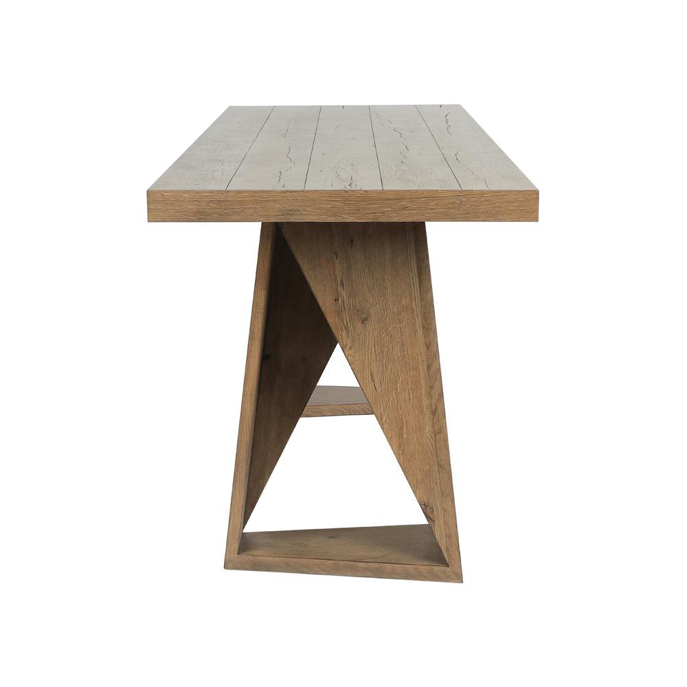 Classic Home - Arleth 82in Reclaimed Oak  Counter Bar Table In Natural - 51031570 veiw 3