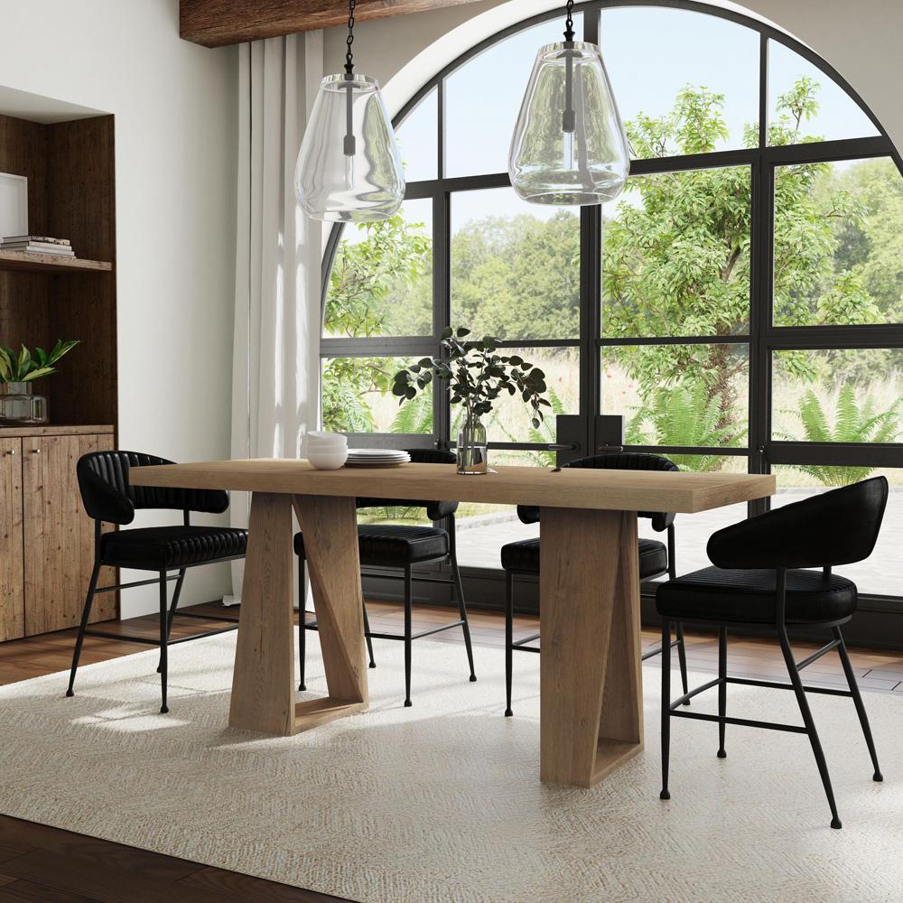 Classic Home - Arleth 82in Reclaimed Oak  Counter Bar Table In Natural - 51031570 veiw 5