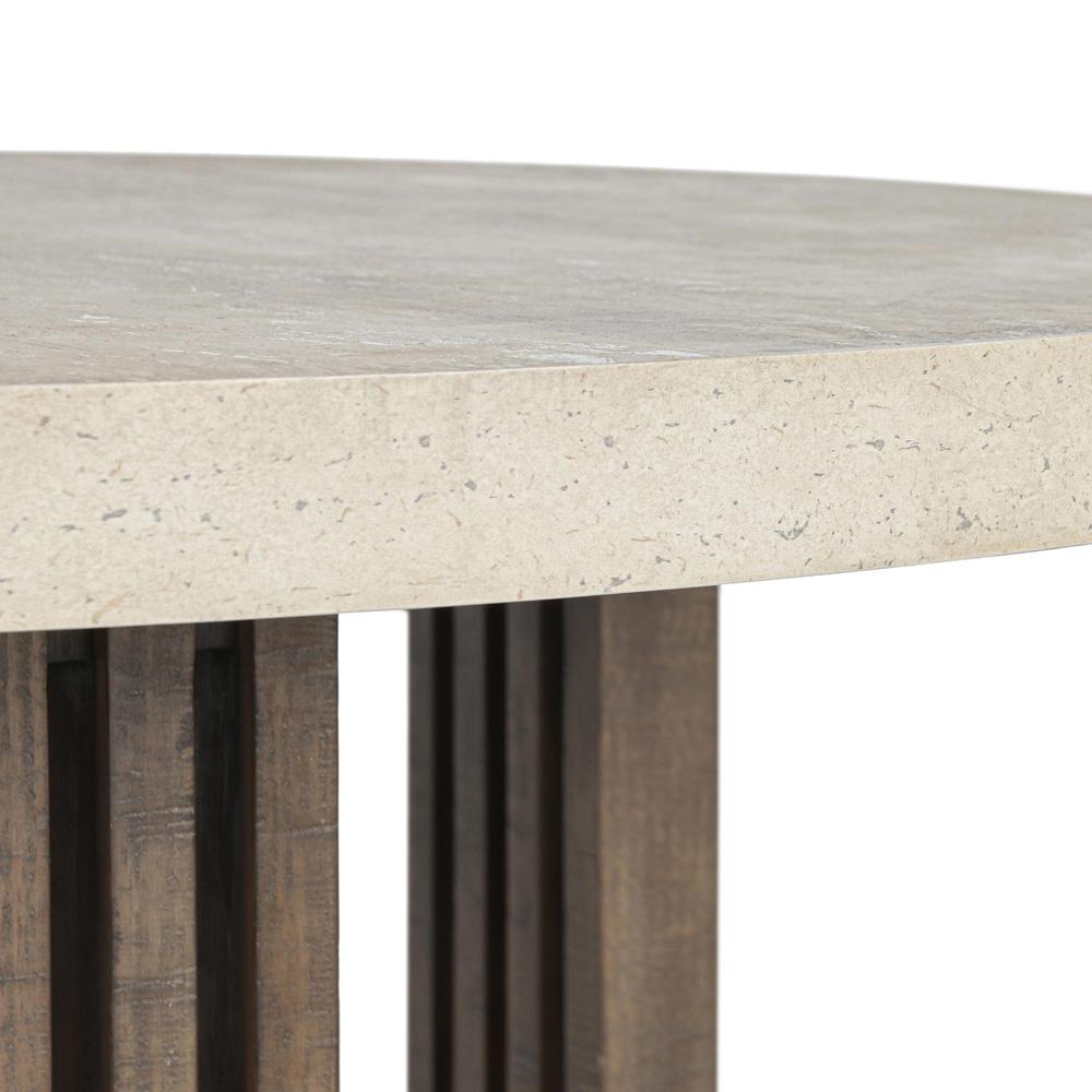 Classic Home - Aspen 47in Solid Wood Pine  Dining Table In Weathered Gray - 51031199 veiw 4