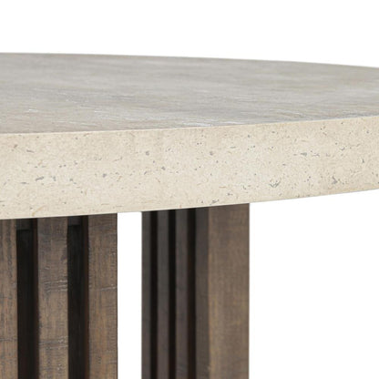 Classic Home - Aspen 47in Solid Wood Pine  Dining Table In Weathered Gray - 51031199 veiw 4