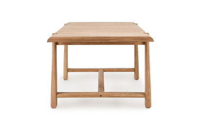 Classic Home - Aston 94in Teak Wood Outdoor Dining Table In Natural Tone - 51005939 veiw 3