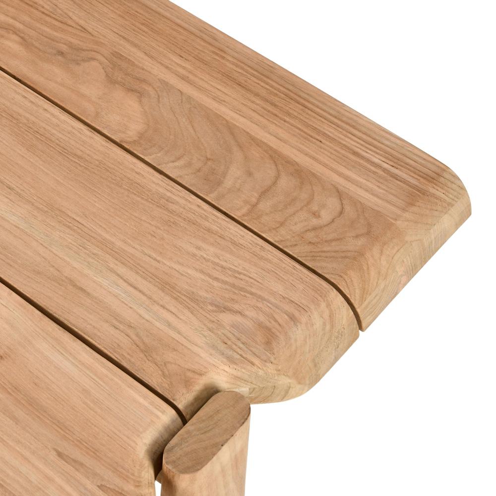 Classic Home - Aston 94in Teak Wood Outdoor Dining Table In Natural Tone - 51005939 veiw 4