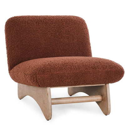 Classic Home - Astra Accent Chair In Rust - 53051618 veiw 1