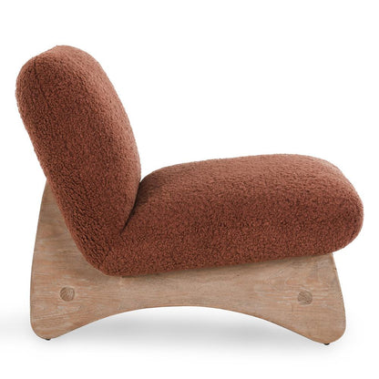 Classic Home - Astra Accent Chair In Rust - 53051618 veiw 3