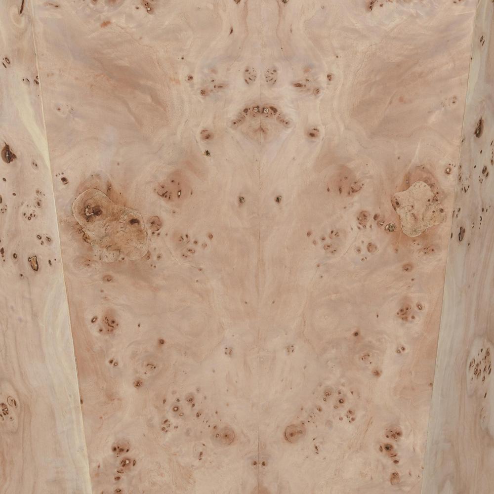 Classic Home - Avena 17in Burl Wood Square End Table In Natural Tone - 51031560 veiw 4