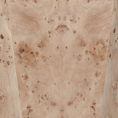Classic Home - Avena 17in Burl Wood Square End Table In Natural Tone - 51031560 veiw 4