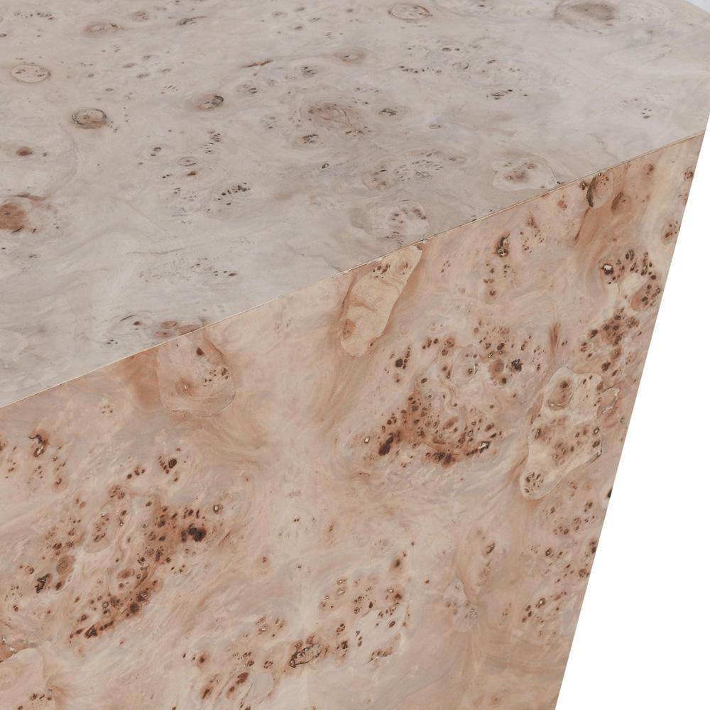 Classic Home - Avena 42in Burl Wood Square Coffee Table In Natural Tone - 51031562 veiw 3