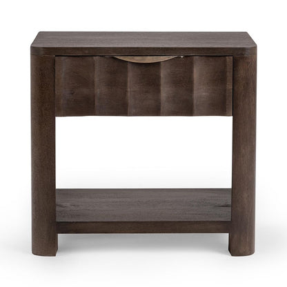 Classic Home - Baylee Mango Wood Nightstand - Cocoa Brown - 54010299 view 1