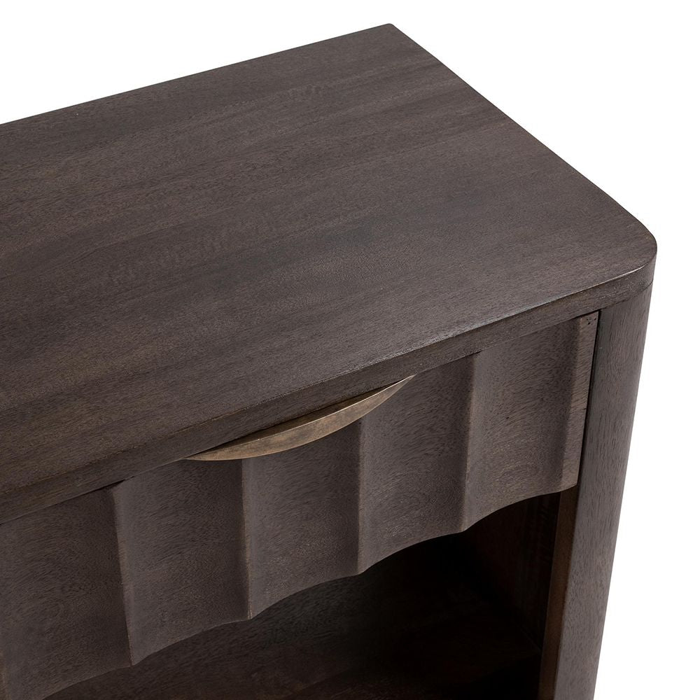 Classic Home - Baylee Mango Wood Nightstand - Cocoa Brown - 54010299 view 4