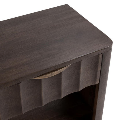 Classic Home - Baylee Mango Wood Nightstand - Cocoa Brown - 54010299 view 4