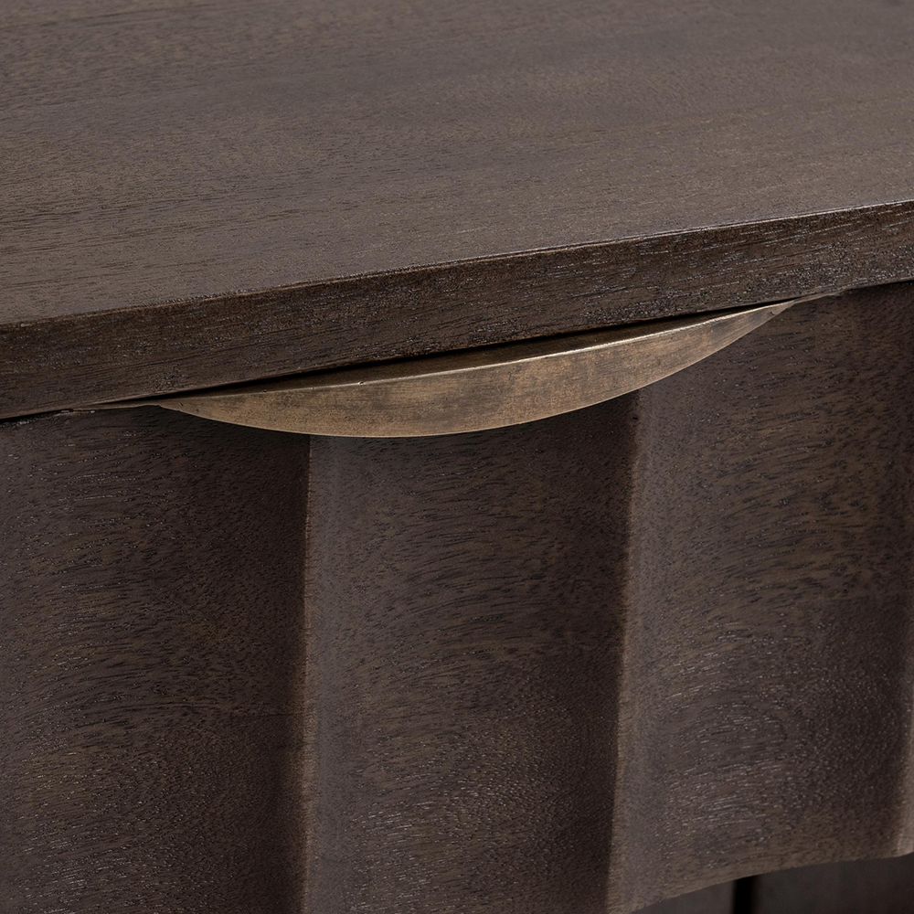 Classic Home - Baylee Mango Wood Nightstand - Cocoa Brown - 54010299 view 5