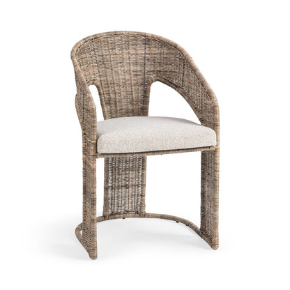 Classic Home - Bellini Rattan Dining Chair - Natural - 53051871 view 1