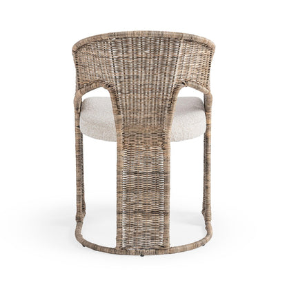 Classic Home - Bellini Rattan Dining Chair - Natural - 53051871 view 4