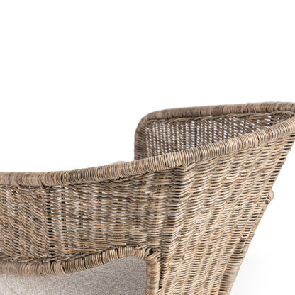 Classic Home - Bellini Rattan Dining Chair - Natural - 53051871 view 6
