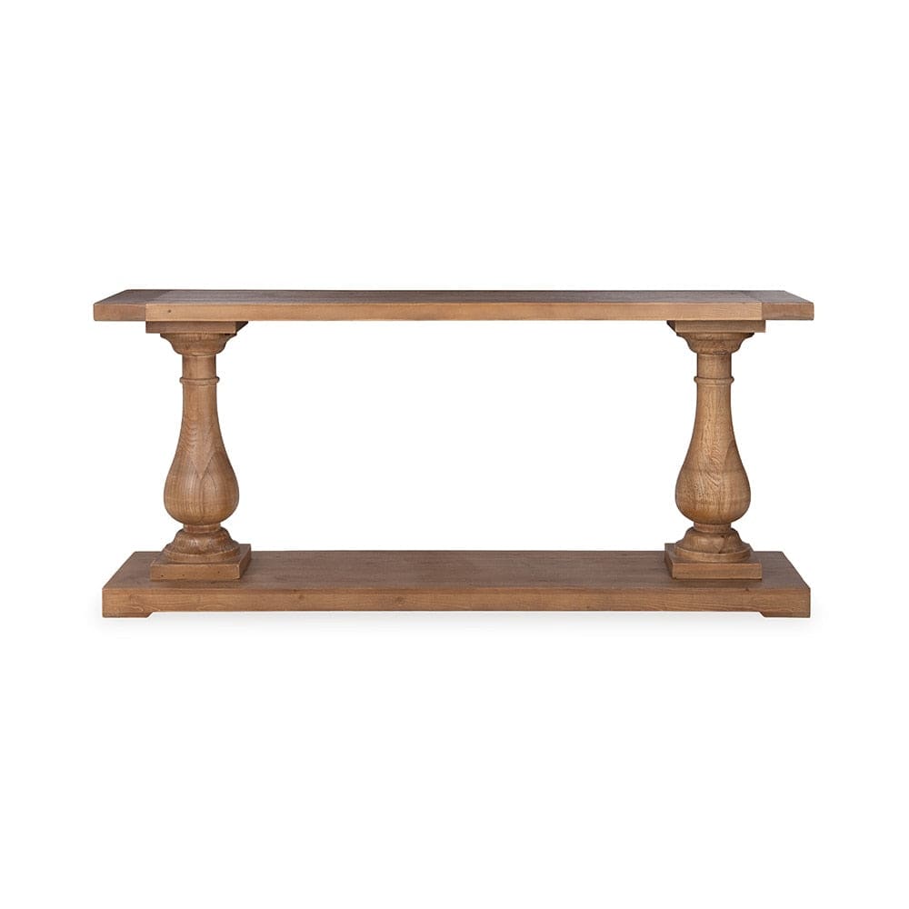 Classic Home  - Biltmore Reclaimed Pine Console Table - Mission Brown - 51005393 veiw 2