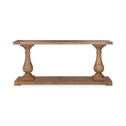 Classic Home  - Biltmore Reclaimed Pine Console Table - Mission Brown - 51005393 veiw 2