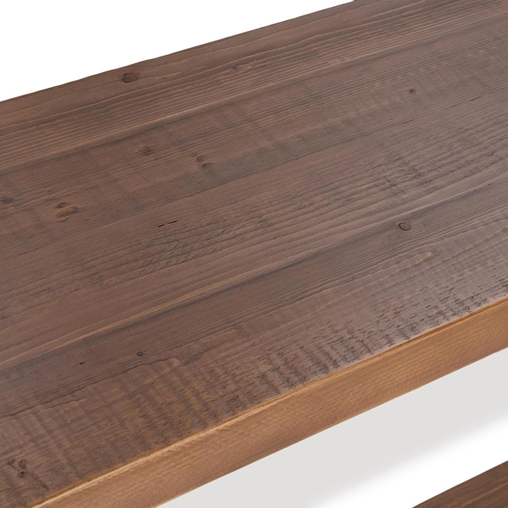 Classic Home  - Biltmore Reclaimed Pine Console Table - Mission Brown - 51005393 veiw 5